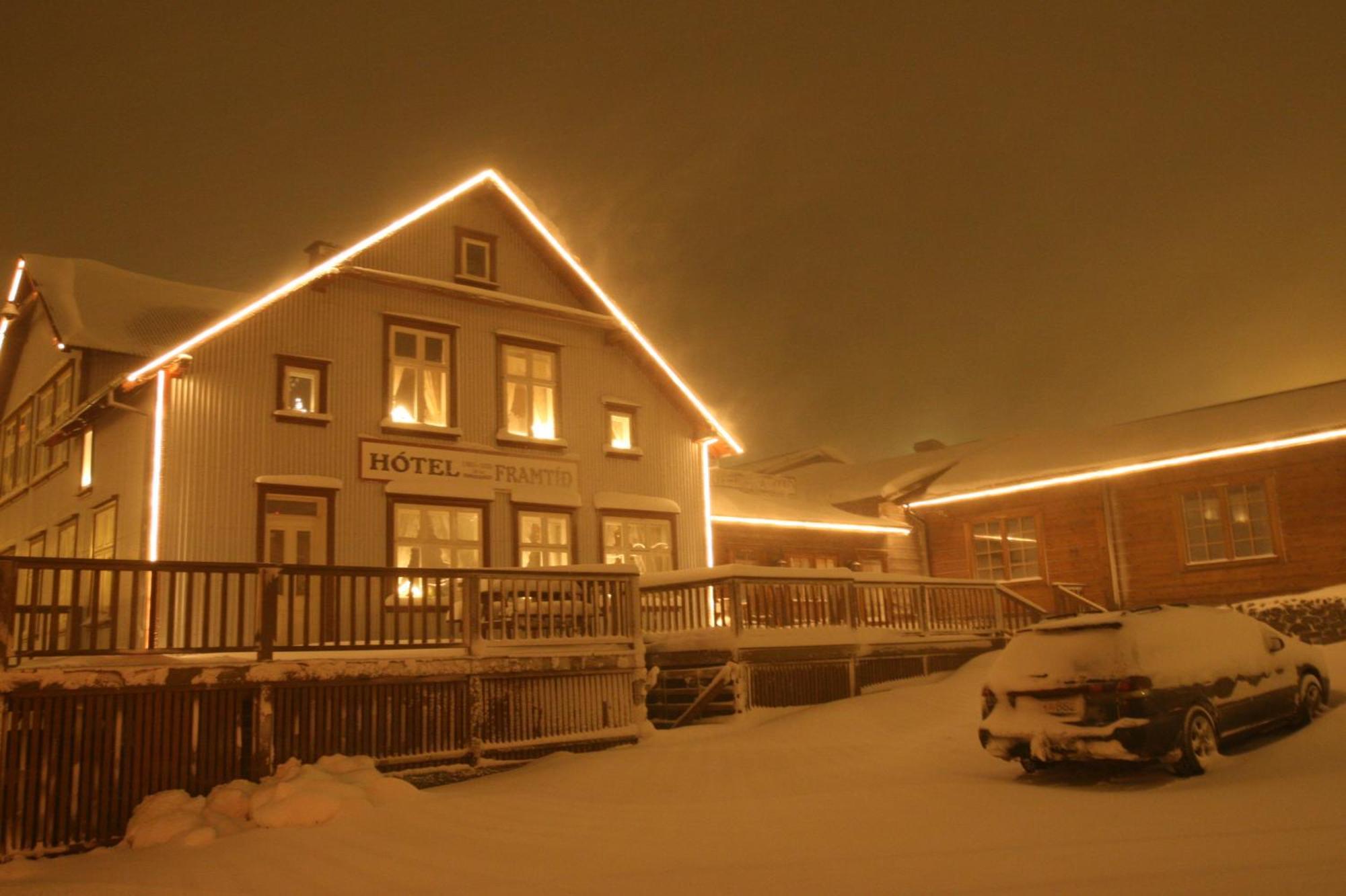 Hotel Framtid Djúpivogur المظهر الخارجي الصورة
